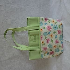 Longaberger Homestead Floral Tote